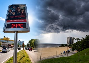 Com máxima de 34°C, Manaus tem previsão de chuva neste sábado