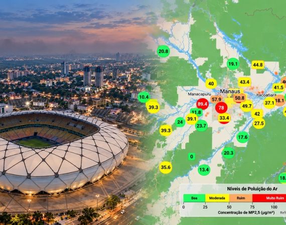Após 11 dias de poluição intensa, Manaus apresenta qualidade do ar moderada