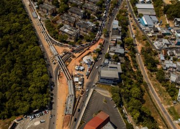 Avenida Coronel Teixeira terá interdições em dois fins de semana em Manaus; confira horários e desvios