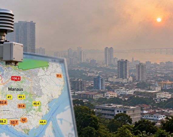 Manaus enfrenta piora na qualidade do ar e pode ter temporais nos próximos dias