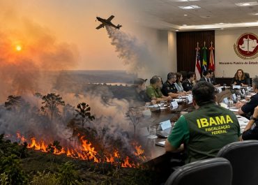 MPAM e Ibama articulam ações criminais contra responsáveis por incêndios ilegais no Amazonas