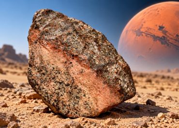 Meteorito marciano de 4,1 bilhões de anos revela pistas sobre presença de água em Marte