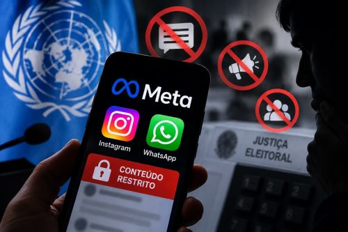 ONU alerta para riscos à liberdade de expressão após relatos de restrições da Meta nas eleições